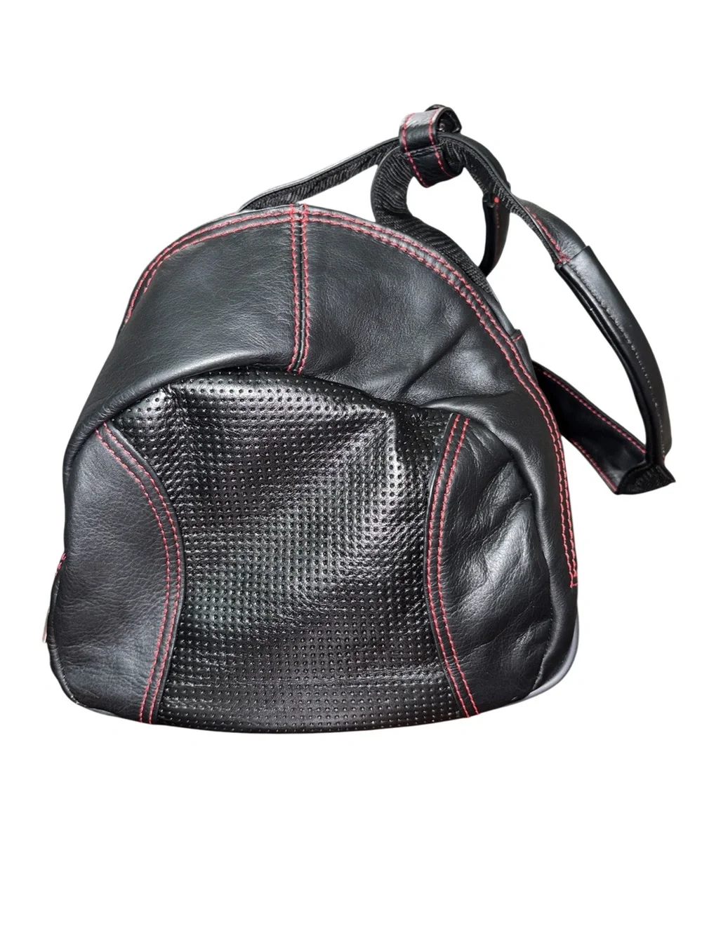 Custom Simmons Bank (S1) Links & Kings Sports Duffel Bag NWT Black Leather